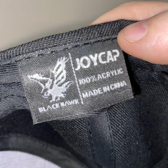 Black Hawk Joycap Skull AK-47 Flat Bill Ball Cap OS Black - Picture 5 of 5